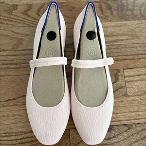 Rothy’s Ballerina Pink Mary Jane Flats Brand New!